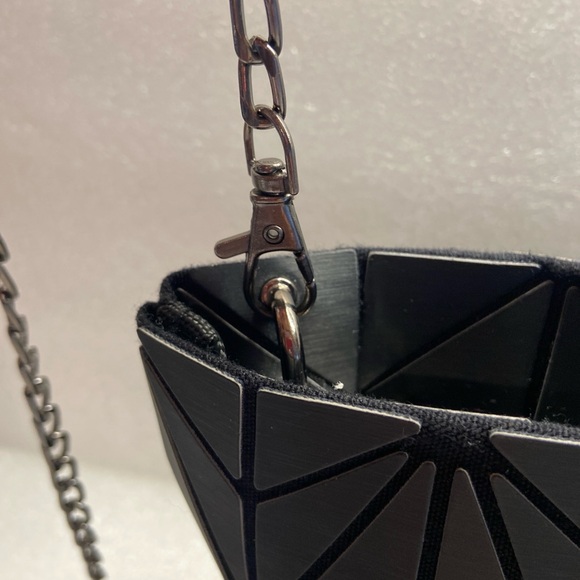 Patricia Luca ( P•Luca) Black Geometric Mini Bag - Picture 7 of 9